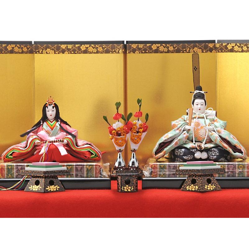 雛人形 ひな人形 雛 三段飾り 五人飾り 平安光義作 賀茂雛 h243-mi