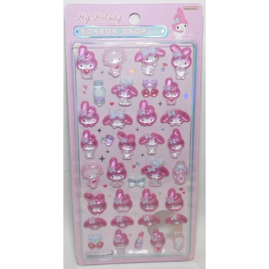 サンスター文具 マイメロディ ボンボンドロップシール マイメロディ