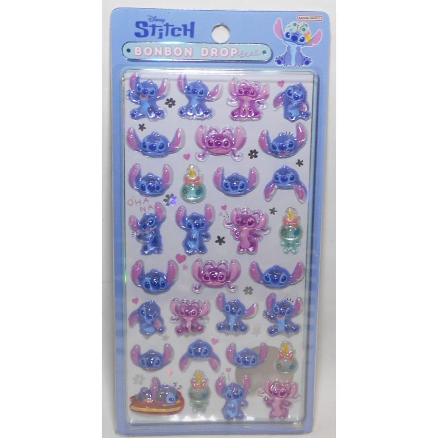 サンスター文具 スティッチ ボンボンドロップシール スティッチ