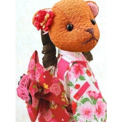 セイコマツダ（SEIKO MATSUDA） 七五三 着物 四つ身 7歳 白 ピンク