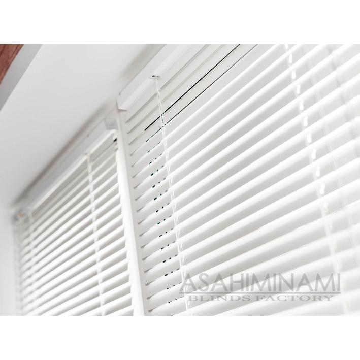 ブラインド ナチュラルホワイト 横幅88×高さ180cm カーテンレール取付