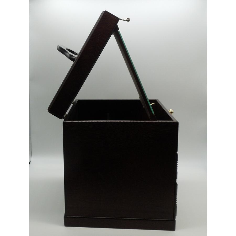 コスメボックス 日本製 木製 メーキャップミラー メイクボックス