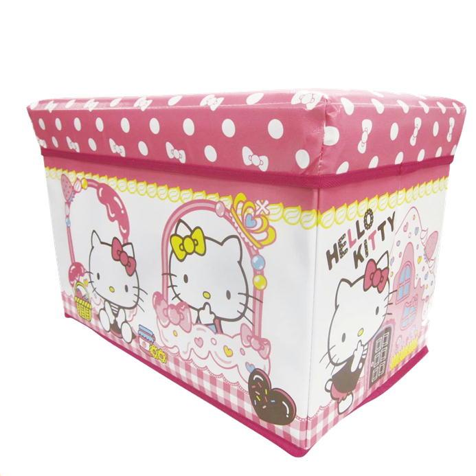 sanrio（サンリオ） 収納ボックス ハローキティ 座れる キャラクター