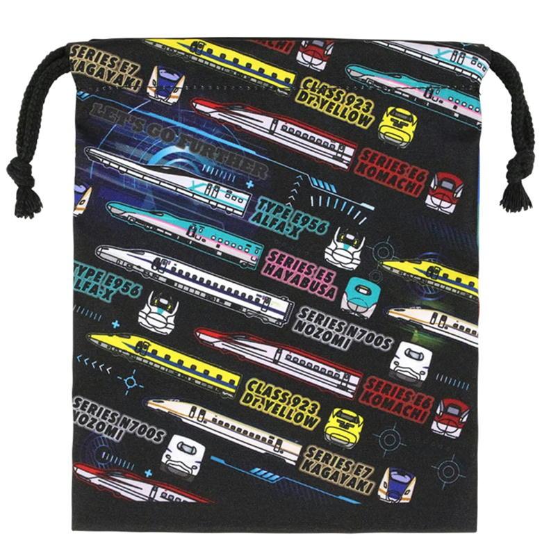 スーパーエクスプレス 巾着S 新幹線 JR キャラクター きんちゃく