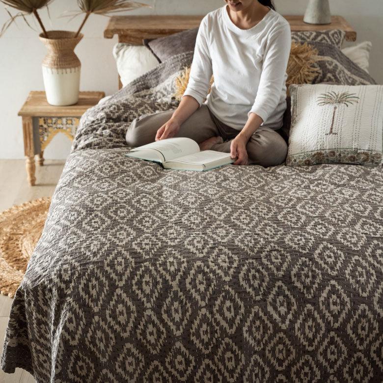 マルチカバー マルチ キルト カバー 大判 ブランケット 正方形 185