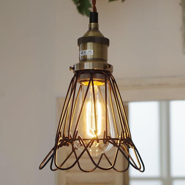 東谷 照明器具 LED対応 ペンダントライト 北欧風 レトロ Knospe