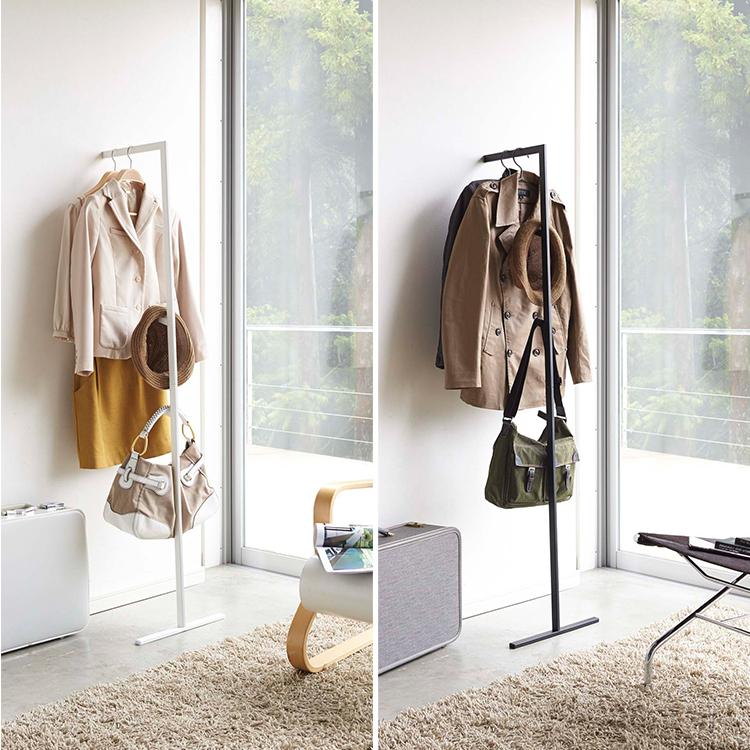 山崎実業 玄関 LINE スリムコートハンガー ライン コート掛け ハンガー