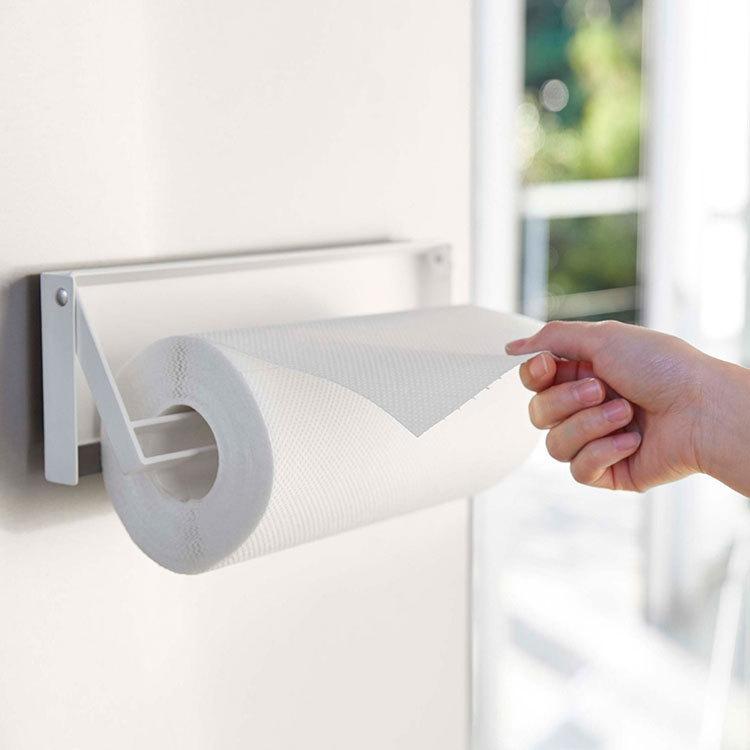 Plate(山崎実業) Plate 片手でカットマグネットキッチンペーパー