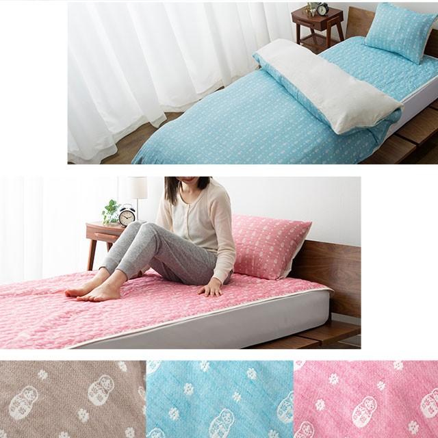 EMOOR（エムール） 敷パッド ベッドパッド パッドシーツ 日本製