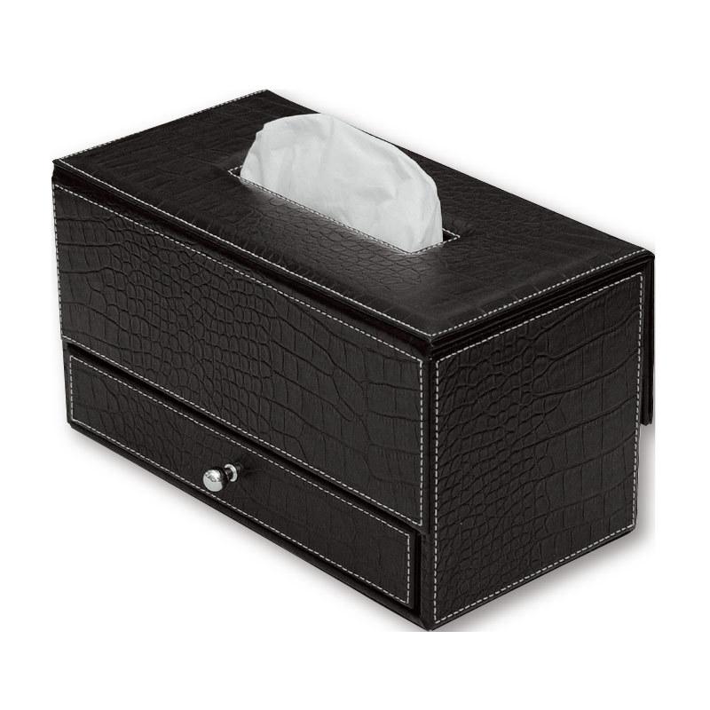 スマホケース付きティッシュボックス W265×D135×H142mm TM-A シンビ