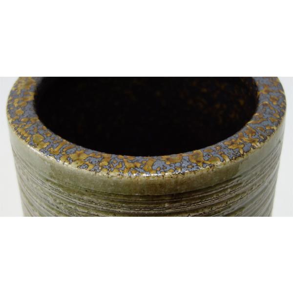 傘立て おしゃれ 外置き 和風モダン 陶器 信楽焼 水抜き穴付き かさた