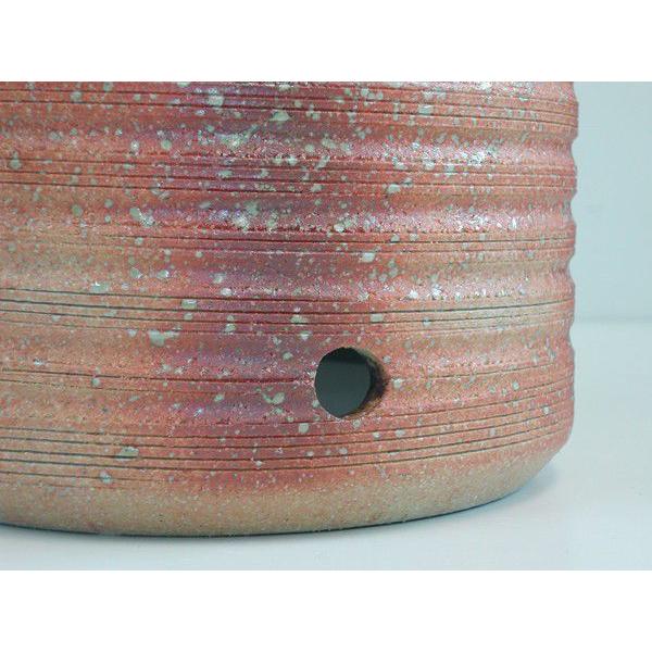 傘立て おしゃれ 外置き 和風モダン 陶器 信楽焼 水抜き穴付き かさた