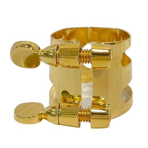 E♭ クラリネット リガチャー ウッドストーン ゴールドプレート