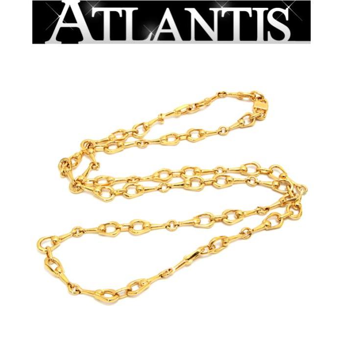 CELINE（セリーヌ） 美品 ロング チェーンネックレス ゴールド