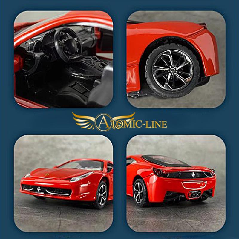 Ferrari（フェラーリ） Ferrari 458 1/32 ミニカー 全2色 ライト点灯