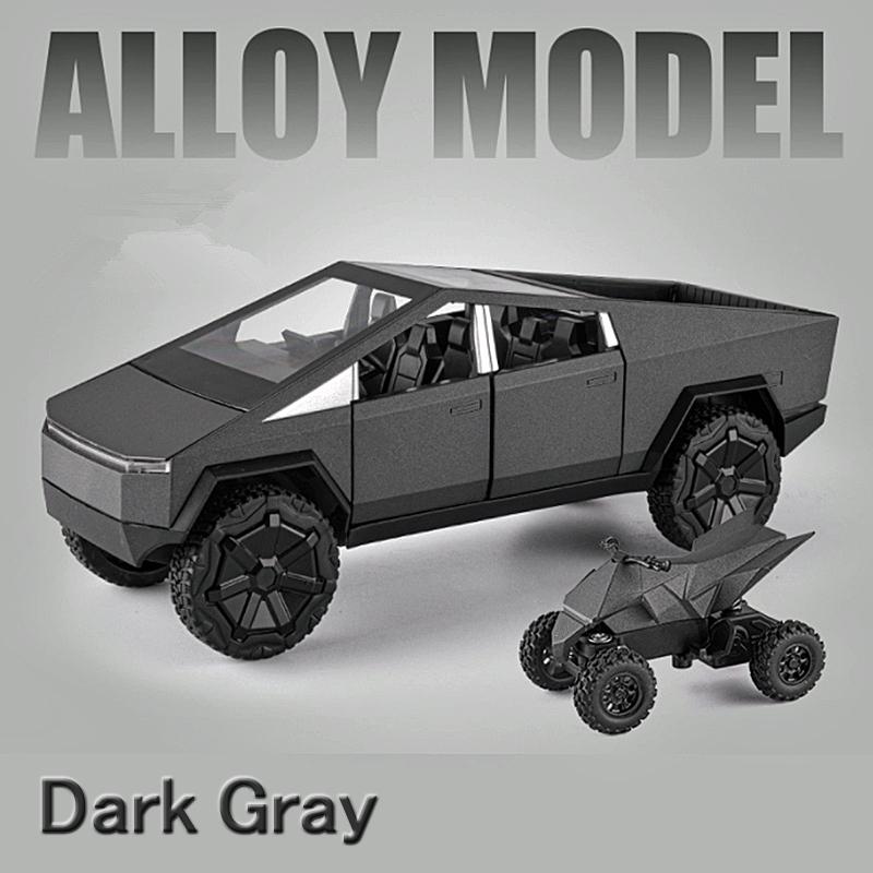 テスラ TESLA サイバートラック 1/24 ミニカー 全3色 ライト点灯