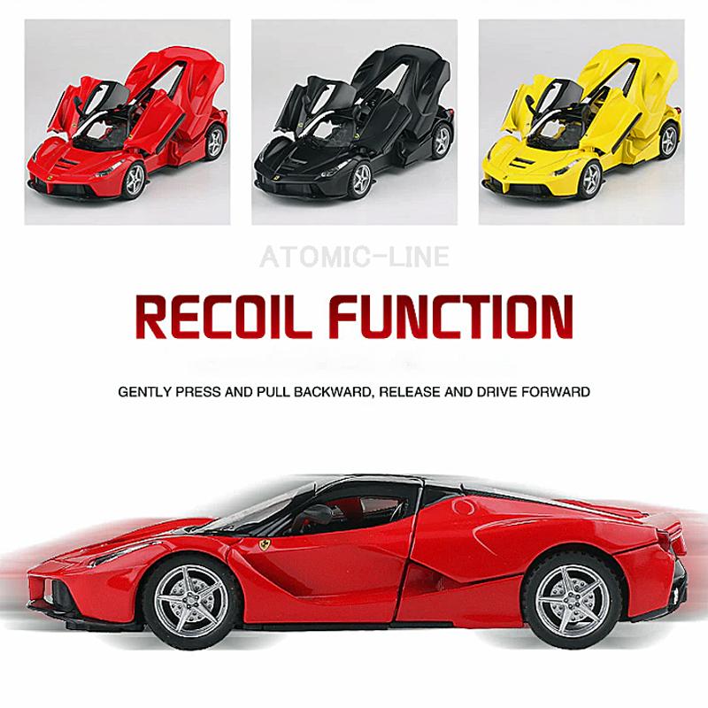 Ferrari（フェラーリ） laferrari fxxk 1/32 ミニカー 全7色 ライト