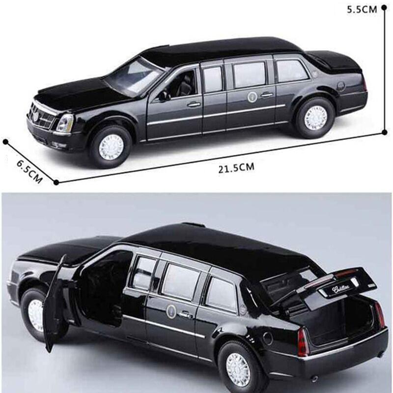 キャデラック ONE リムジン 1/32 ミニカー 全2色 ライト点灯 エンジン