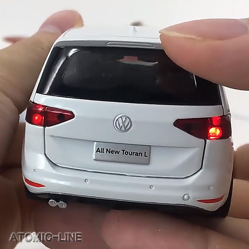 フォルクスワーゲン（Volkswagen） GOLF トゥーラン 1/32 ミニカー 全3