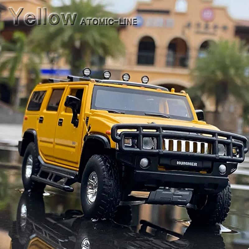 HUMMER（ハマー） H2 1/32 ミニカー 全4色 ＋1タイプ ライト点灯