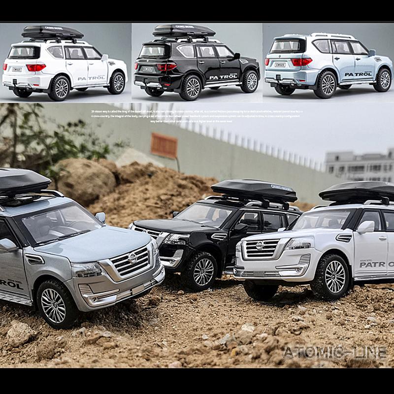 日産（NISSAN） サファリ PATROL 1/32 ミニカー 全3色 ライト点灯