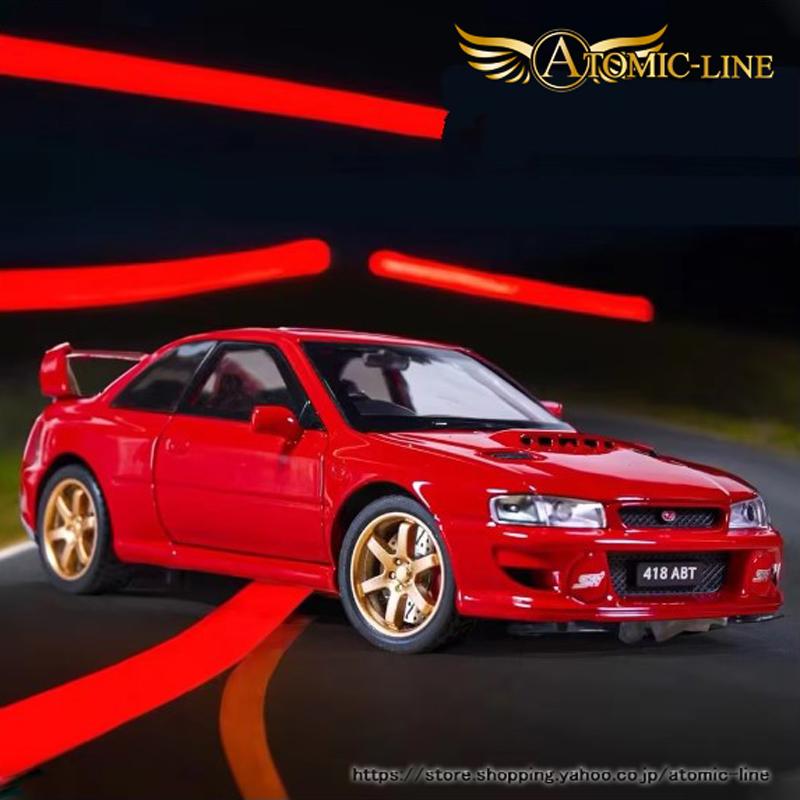 SUBARU（スバル） インプレッサ STI WRX GC8 1/32 ミニカー 全4色