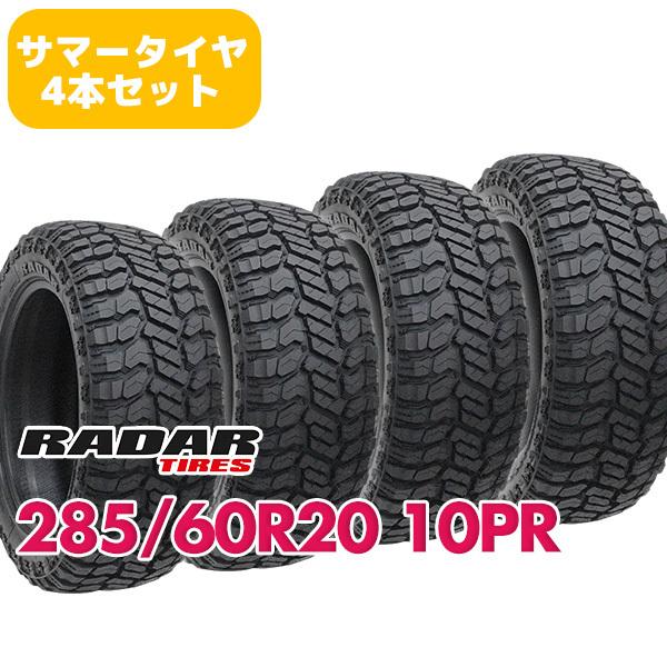 RADAR（レーダー） 4本セット 285/60R20 タイヤ サマータイヤ RENEGADE