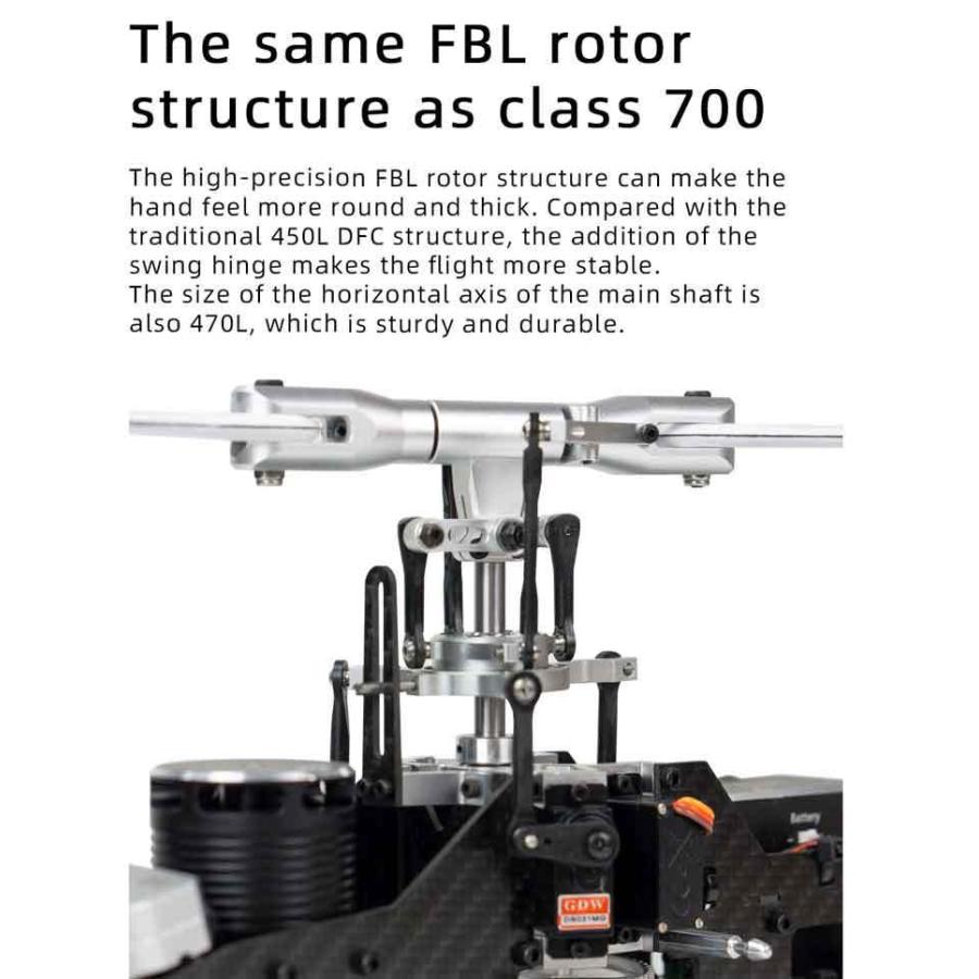 FLY WING（フライウイング） FW450L 6CH 3D アクロGPS高度保持ワンキー