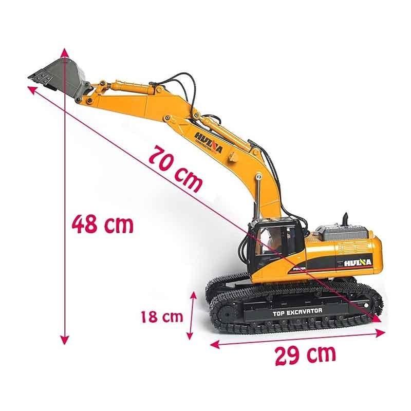 全金属製！フルオペレーション！HuiNa Toys 1580 23CH フルメタル 1/14