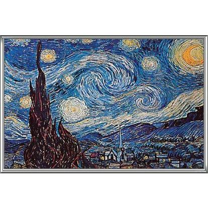 星月夜（フィンセント ファン ゴッホ） 額装品 アルミ製ハイグレード