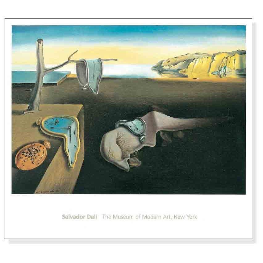 記憶の固執 （柔らかい時計） 1931年（サルバドール ダリ） 額装品