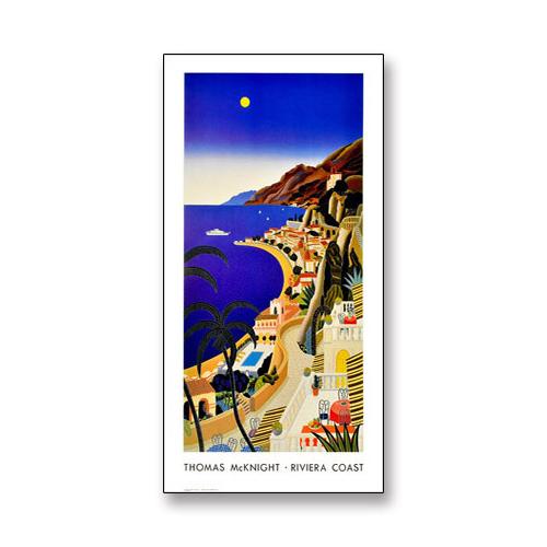 リビエラコースト/トーマス マックナイト/アートポスター : azポスター