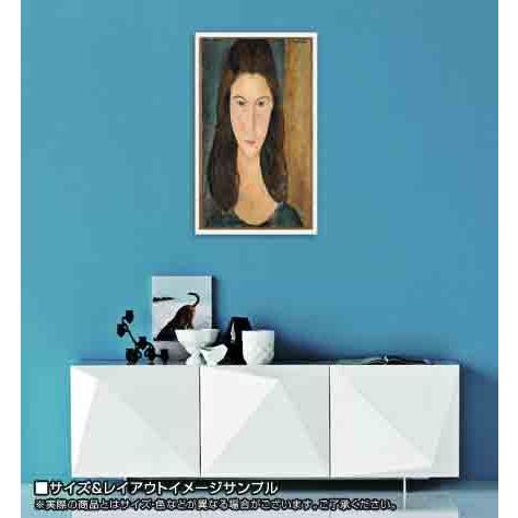 ジャンヌ・エビュテルヌの肖像（アメデオ モディリアーニ） 額装品