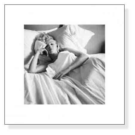 マリリン モンロー ベット（フォトグラフ） 額装品 アルミ製ハイ