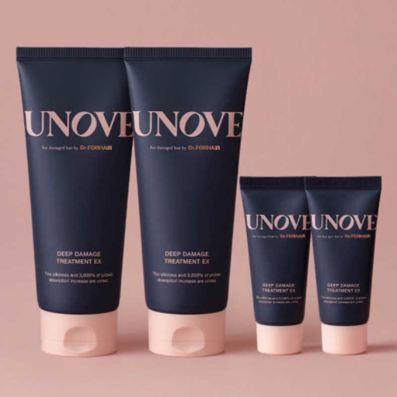 韓国直送 UNOVE アノブ ディープダメージトリートメントEX 2＆2 ダブル