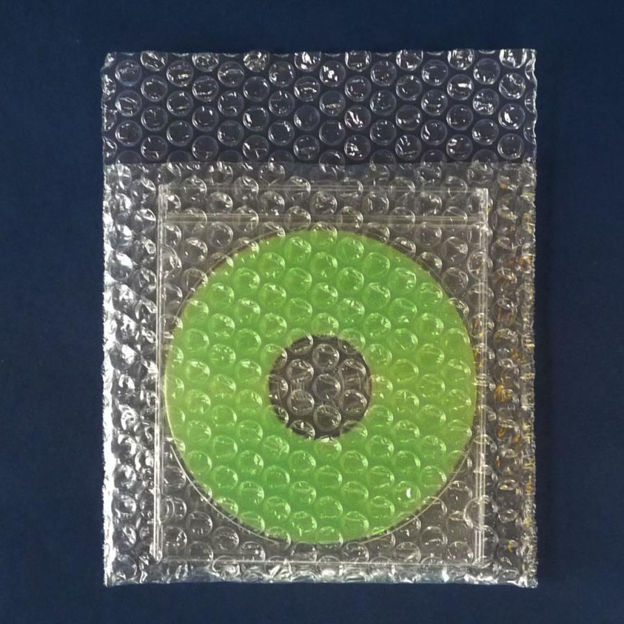 ボックスバンク プチプチ袋 エアキャップ袋 CDサイズ 300枚セット