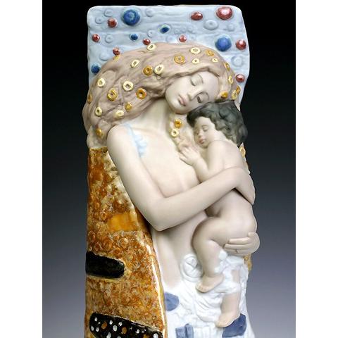 リヤドロ（Lladro リアドロ 陶器人形 置物） 母と子 リヤドロ命の泉