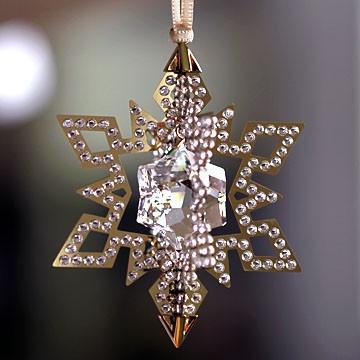 SWAROVSKI（スワロフスキー） クリスマスオーナメント・スター(Gold