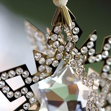 SWAROVSKI（スワロフスキー） クリスマスオーナメント・スター(Gold