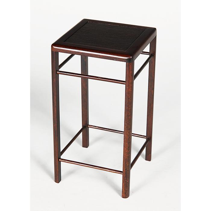 盆栽飾り卓 盆栽飾り台 「正方高卓（ミニ）」 盆栽卓 盆栽台 花台 正方