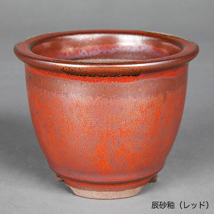 盆栽鉢 小石原焼2.5号深外縁丸鉢4点セット 山草鉢 植木鉢 口径8cm 小品