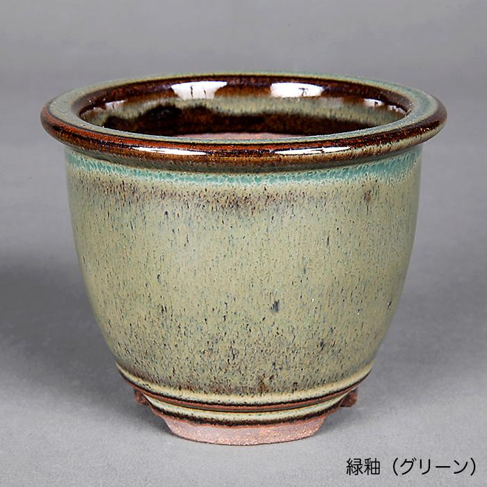 盆栽鉢 小石原焼2.5号深外縁丸鉢4点セット 山草鉢 植木鉢 口径8cm 小品