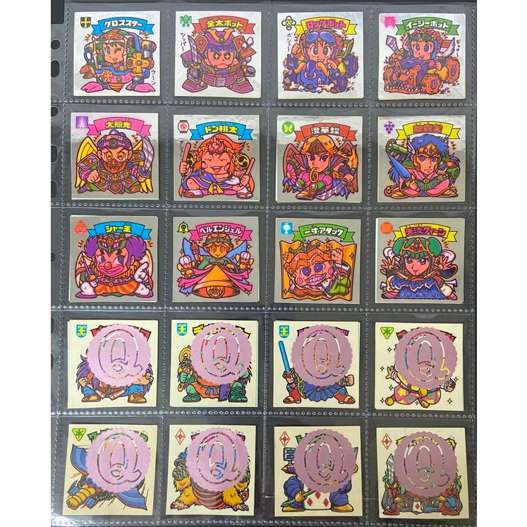 ビックリマン チョコ版 美品 第19弾 3すくみ 全36種コンプ ［3子03