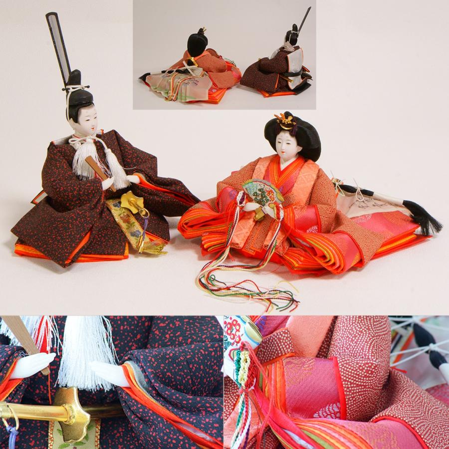 久月 久月の雛人形 親王官女五人飾り No1365 平安光匠作 【店頭展示品