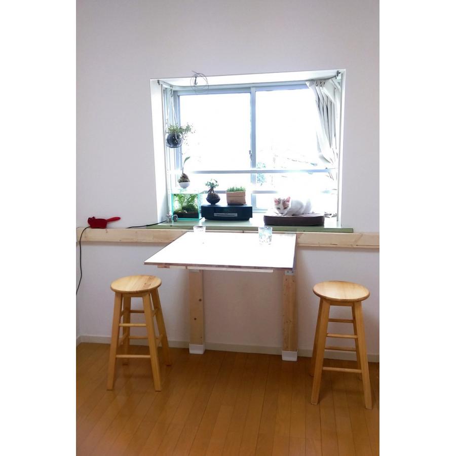 座面60cm 無垢木製 スツール カントリーパインスツール Mサイズ