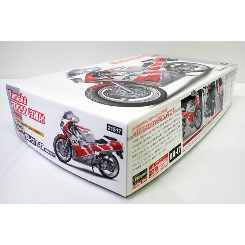 ハセガワ 1/12 ヤマハ TZR250 （3MA）1989 バイク プラモデル BK17