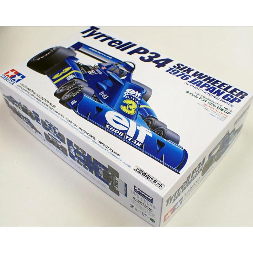 タミヤ（TAMIYA） 1/20 タイレル P34 1976 日本GP item20058 : 車模型