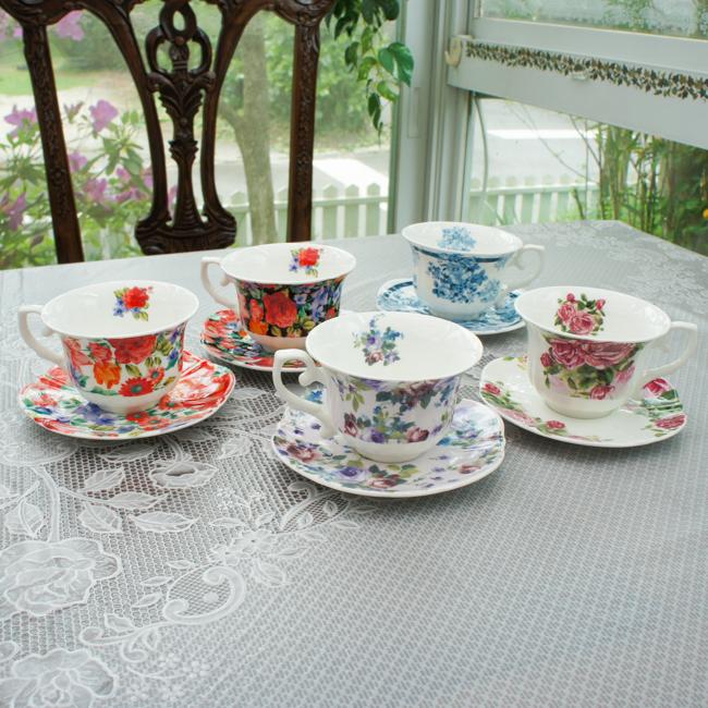 カップソーサー ボーンチャイナ ロイヤルアーデン 電子レンジ可 陶器製