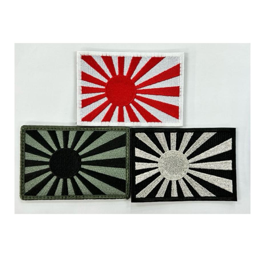 日章旗大(陸上自衛隊/迷彩/ワッペン/おみやげ/記念品/サバゲー