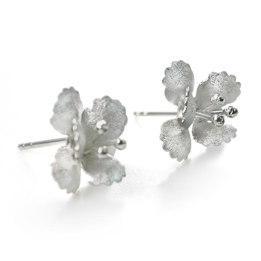 シルバー925 ピアス フラワー お花 レディース シルバー アクセサリー